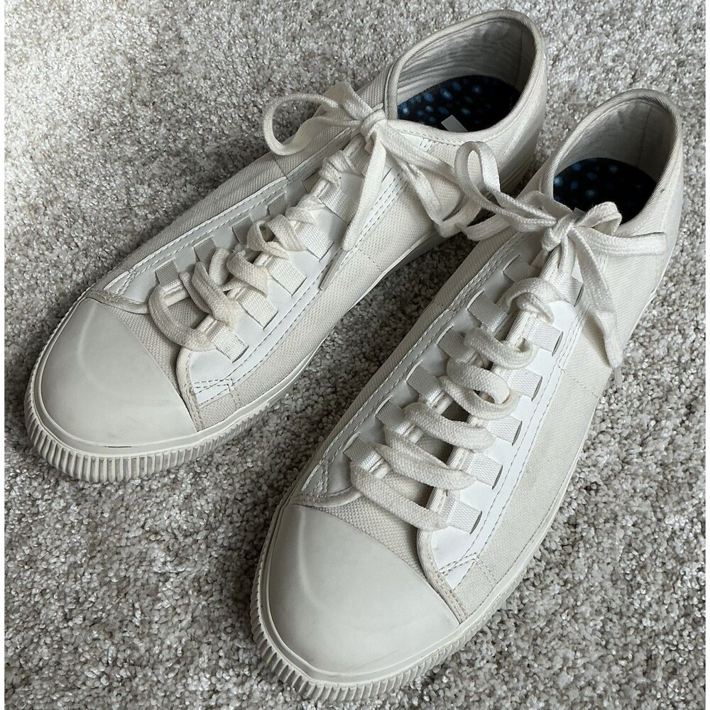 G-Star RAW Scuba II Trainers Low Top Men’s Sneakers Milk White Sz 11